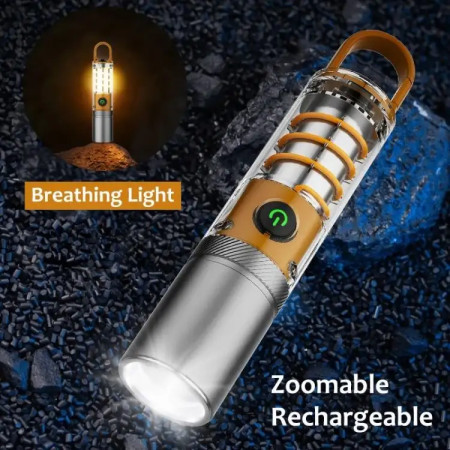 Multi-Functional LED Flashlight